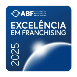 Selo ABF Excelência em Franchising 2025