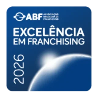 Selo ABF Excelência em Franchising 2026